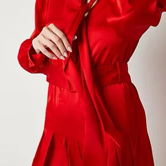 New Worthington Satin Midi Dress - Picture 2 of 3